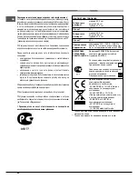 Preview for 64 page of Hotpoint Ariston FH 51 (BK)/HA S Operating Instructions Manual