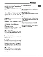 Preview for 73 page of Hotpoint Ariston FH 51 (BK)/HA S Operating Instructions Manual