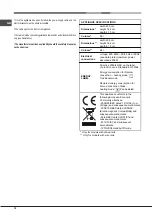 Preview for 18 page of Hotpoint Ariston FH 51 /HA S Operating Instructions Manual