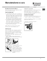 Preview for 9 page of Hotpoint Ariston FH 51 IX/HA Operating Instructions Manual