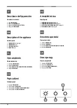 Предварительный просмотр 10 страницы Hotpoint Ariston FH 62 (WH)/HA S Operating Instructions Manual