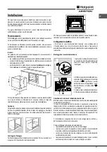 Предварительный просмотр 11 страницы Hotpoint Ariston FH 62 (WH)/HA S Operating Instructions Manual