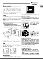 Предварительный просмотр 35 страницы Hotpoint Ariston FH 62 (WH)/HA S Operating Instructions Manual