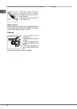 Предварительный просмотр 40 страницы Hotpoint Ariston FH 62 (WH)/HA S Operating Instructions Manual