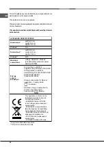 Предварительный просмотр 20 страницы Hotpoint Ariston FH 82 C IX/HA S Operating Instructions Manual