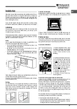 Предварительный просмотр 47 страницы Hotpoint Ariston FH 82 C IX/HA S Operating Instructions Manual