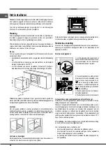 Предварительный просмотр 54 страницы Hotpoint Ariston FH 82 C IX/HA S Operating Instructions Manual