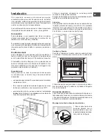 Предварительный просмотр 37 страницы Hotpoint Ariston FH 89 P IX/HA S Operating Instructions Manual