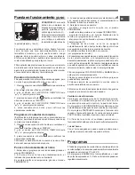 Предварительный просмотр 39 страницы Hotpoint Ariston FH 89 P IX/HA S Operating Instructions Manual