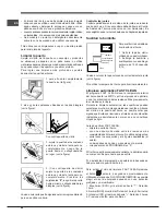 Предварительный просмотр 44 страницы Hotpoint Ariston FH 89 P IX/HA S Operating Instructions Manual