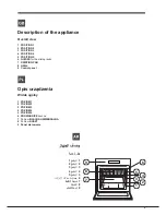 Предварительный просмотр 5 страницы Hotpoint Ariston FH G /HA Operating Instructions Manual