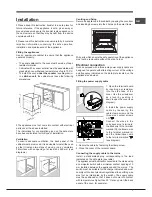 Предварительный просмотр 7 страницы Hotpoint Ariston FH G /HA Operating Instructions Manual