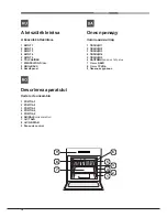 Предварительный просмотр 10 страницы Hotpoint Ariston FHR640OW Operating Instructions Manual