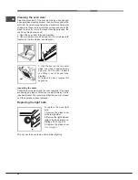 Предварительный просмотр 26 страницы Hotpoint Ariston FHR640OW Operating Instructions Manual