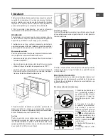 Предварительный просмотр 55 страницы Hotpoint Ariston FHR640OW Operating Instructions Manual