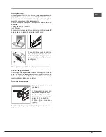 Предварительный просмотр 61 страницы Hotpoint Ariston FHR640OW Operating Instructions Manual