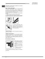 Предварительный просмотр 68 страницы Hotpoint Ariston FHR640OW Operating Instructions Manual