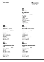 Hotpoint Ariston FHS 21 IX/HA S Operating Instructions Manual предпросмотр