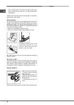 Предварительный просмотр 18 страницы Hotpoint Ariston FHS 21 IX/HA S Operating Instructions Manual