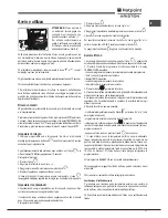 Предварительный просмотр 11 страницы Hotpoint Ariston FK 1032E C 0 X/HA Operating Instructions Manual