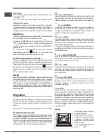 Предварительный просмотр 12 страницы Hotpoint Ariston FK 1032E C 0 X/HA Operating Instructions Manual