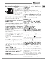 Предварительный просмотр 31 страницы Hotpoint Ariston FK 1032E C 0 X/HA Operating Instructions Manual