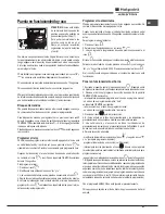 Предварительный просмотр 41 страницы Hotpoint Ariston FK 1032E C 0 X/HA Operating Instructions Manual