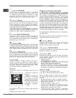 Предварительный просмотр 14 страницы Hotpoint Ariston FK 1037ENP.20 X/HA S Operating Instructions Manual