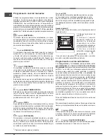 Предварительный просмотр 44 страницы Hotpoint Ariston FK 1037ENP.20 X/HA S Operating Instructions Manual