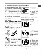 Предварительный просмотр 49 страницы Hotpoint Ariston FK 1037ENP.20 X/HA S Operating Instructions Manual