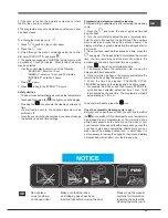 Предварительный просмотр 39 страницы Hotpoint Ariston FK 104 P.20 X/ HA S Operating Instructions Manual