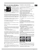 Предварительный просмотр 43 страницы Hotpoint Ariston FK 104 P.20 X/ HA S Operating Instructions Manual