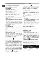 Предварительный просмотр 48 страницы Hotpoint Ariston FK 104 P.20 X/ HA S Operating Instructions Manual