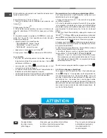 Предварительный просмотр 54 страницы Hotpoint Ariston FK 104 P.20 X/ HA S Operating Instructions Manual