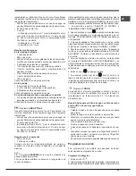 Предварительный просмотр 63 страницы Hotpoint Ariston FK 104 P.20 X/ HA S Operating Instructions Manual