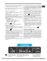 Предварительный просмотр 69 страницы Hotpoint Ariston FK 104 P.20 X/ HA S Operating Instructions Manual