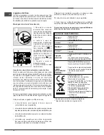 Предварительный просмотр 72 страницы Hotpoint Ariston FK 104 P.20 X/ HA S Operating Instructions Manual