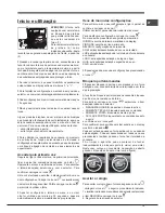 Предварительный просмотр 73 страницы Hotpoint Ariston FK 104 P.20 X/ HA S Operating Instructions Manual