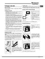 Предварительный просмотр 47 страницы Hotpoint Ariston FK 1041L P.20 X/HA (CF) Operating Instructions Manual