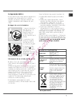 Предварительный просмотр 3 страницы Hotpoint Ariston FK 1041LP.20 /HA S Operating Instructions Manual