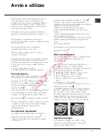 Предварительный просмотр 5 страницы Hotpoint Ariston FK 1041LP.20 /HA S Operating Instructions Manual