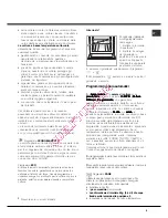 Предварительный просмотр 9 страницы Hotpoint Ariston FK 1041LP.20 /HA S Operating Instructions Manual