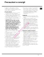 Предварительный просмотр 15 страницы Hotpoint Ariston FK 1041LP.20 /HA S Operating Instructions Manual