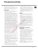 Предварительный просмотр 35 страницы Hotpoint Ariston FK 1041LP.20 /HA S Operating Instructions Manual