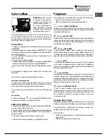 Предварительный просмотр 7 страницы Hotpoint Ariston FK 61.1 X/HA Operating Instructions Manual