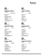 Предварительный просмотр 2 страницы Hotpoint Ariston FK 61 (AN)/HA S Operating Instructions Manual