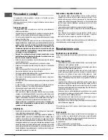 Предварительный просмотр 18 страницы Hotpoint Ariston FK 61 (AN)/HA S Operating Instructions Manual