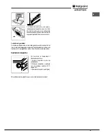 Предварительный просмотр 19 страницы Hotpoint Ariston FK 61 (AN)/HA S Operating Instructions Manual