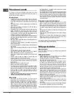 Предварительный просмотр 30 страницы Hotpoint Ariston FK 61 (AN)/HA S Operating Instructions Manual