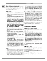 Предварительный просмотр 60 страницы Hotpoint Ariston FK 61 (AN)/HA S Operating Instructions Manual